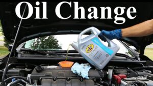 Engine oil change